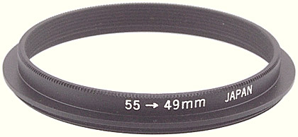 Adapter Ring 55→49 mm