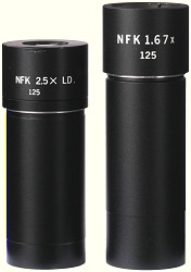Olympus NFK 2.5× and 1.67× photo eyepieces