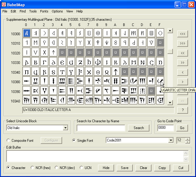 export from private character editor