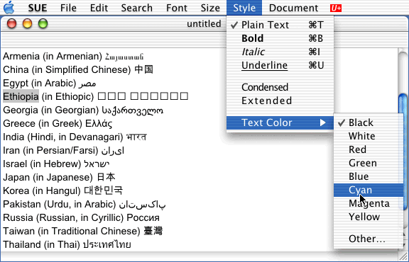 mac os x binary editor for hex ascii unicode