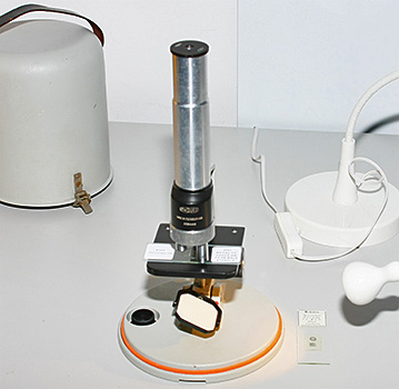 Meopta portable microscope