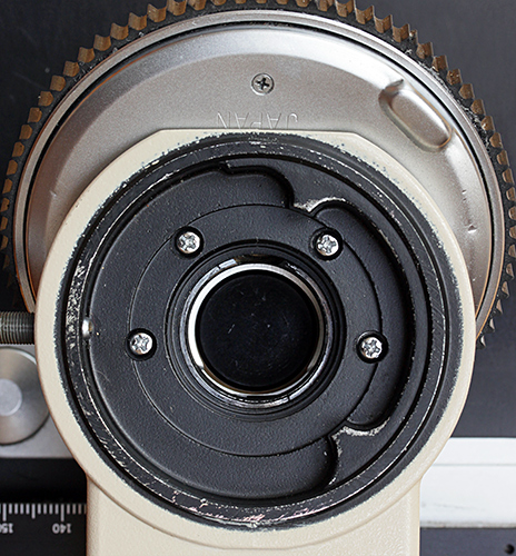 Olympus CH-2 head recess