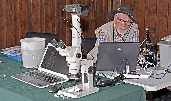 Microscopes, cameras and computers