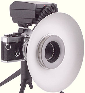 T8 Ring Flash 2 with large reflector